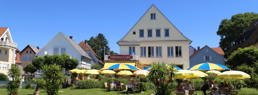 Strandcafe Langenargen Hotel Cafe Außen Seeseite